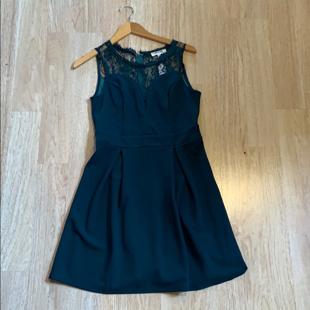 Hunter Green Party dress